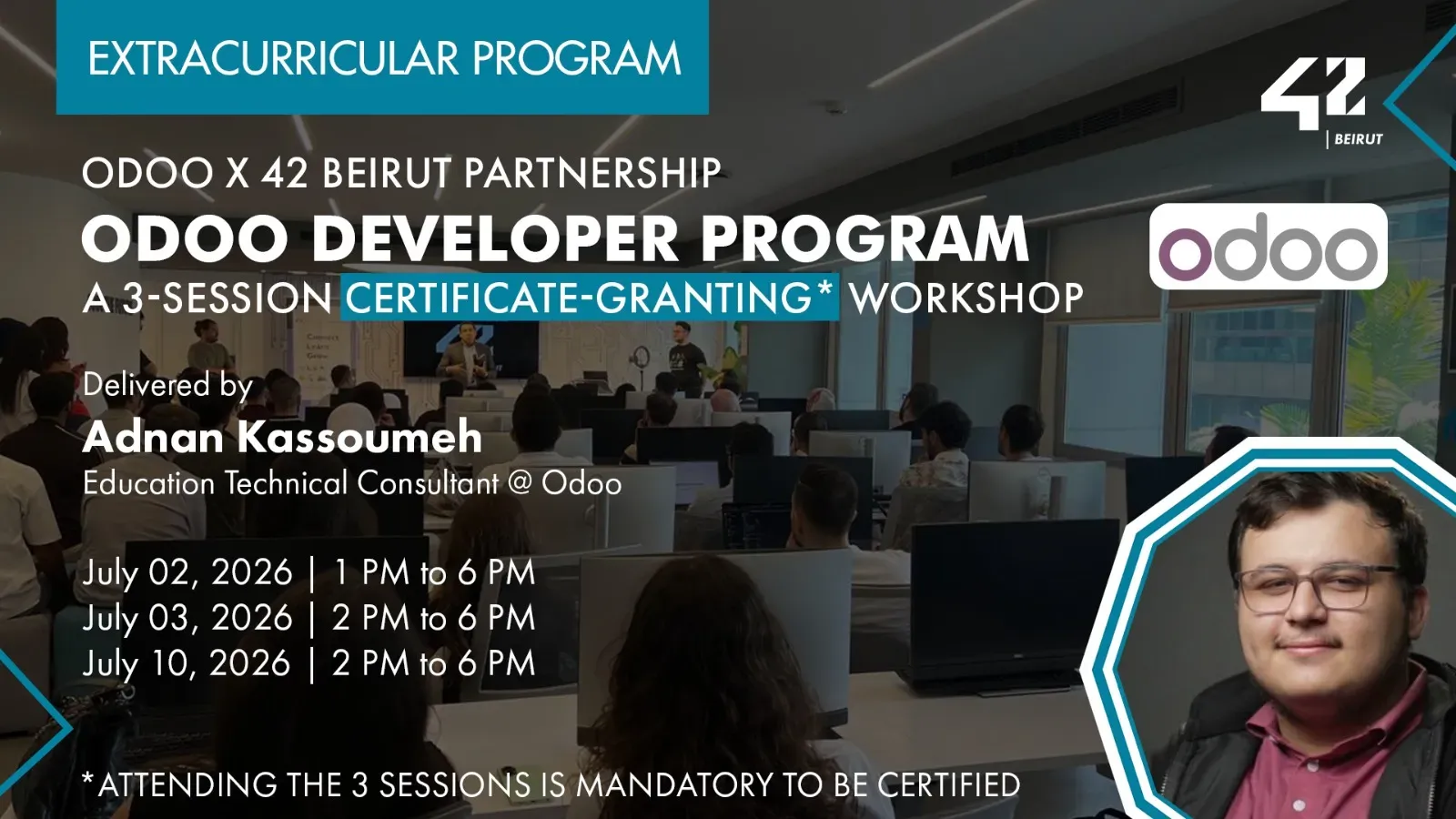 ODOO DEVELOPER CERTIFICATION PROGRAM